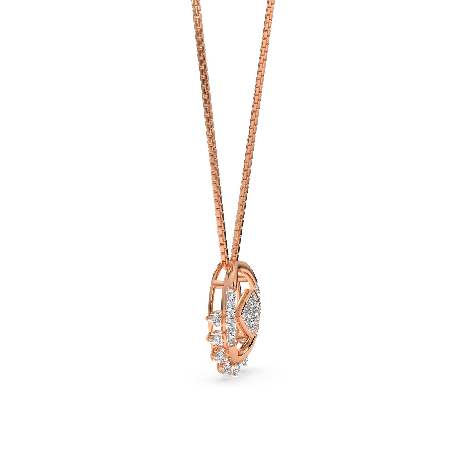 DIAMOND PENDANT 18CT