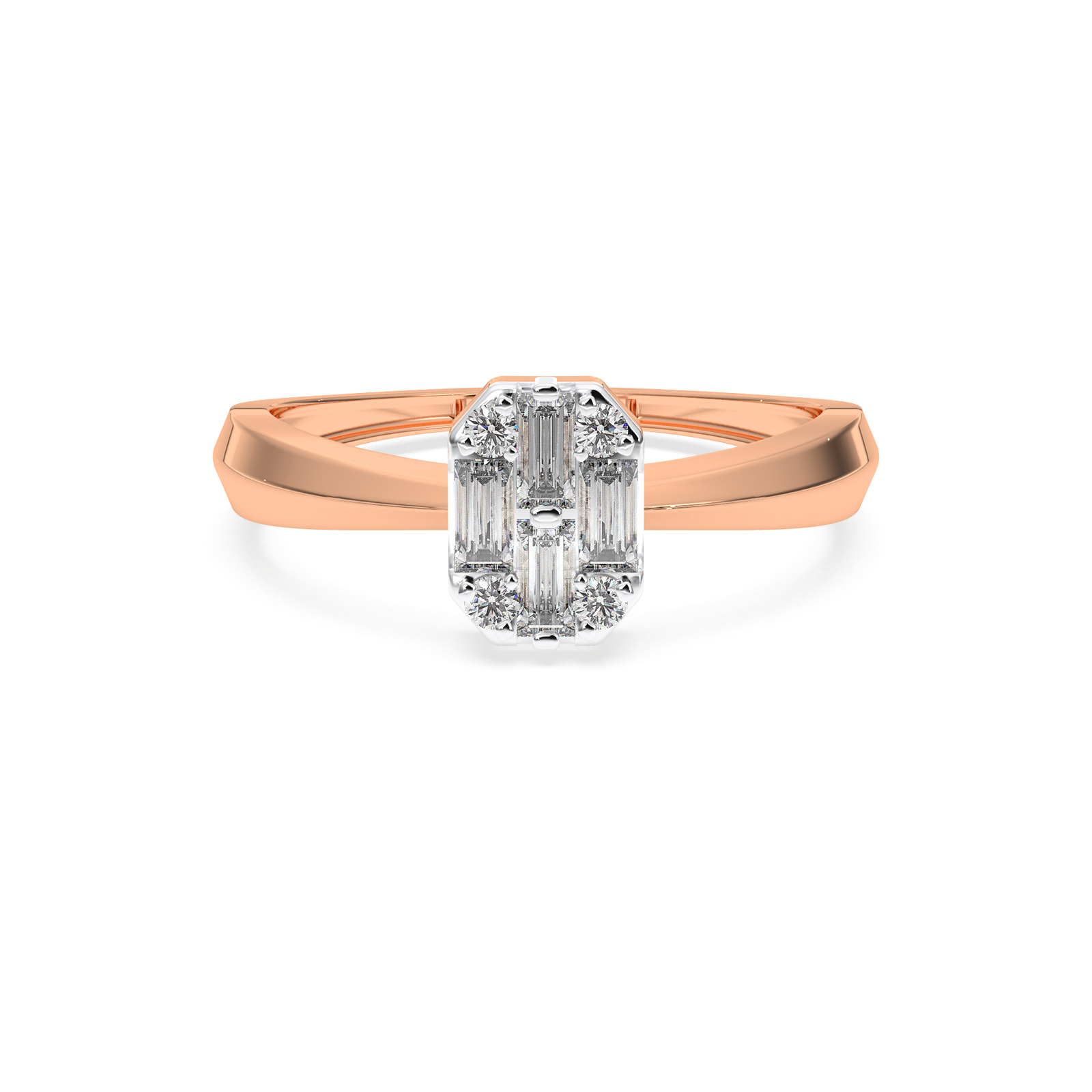 DIAMOND LADIES RING 18CT