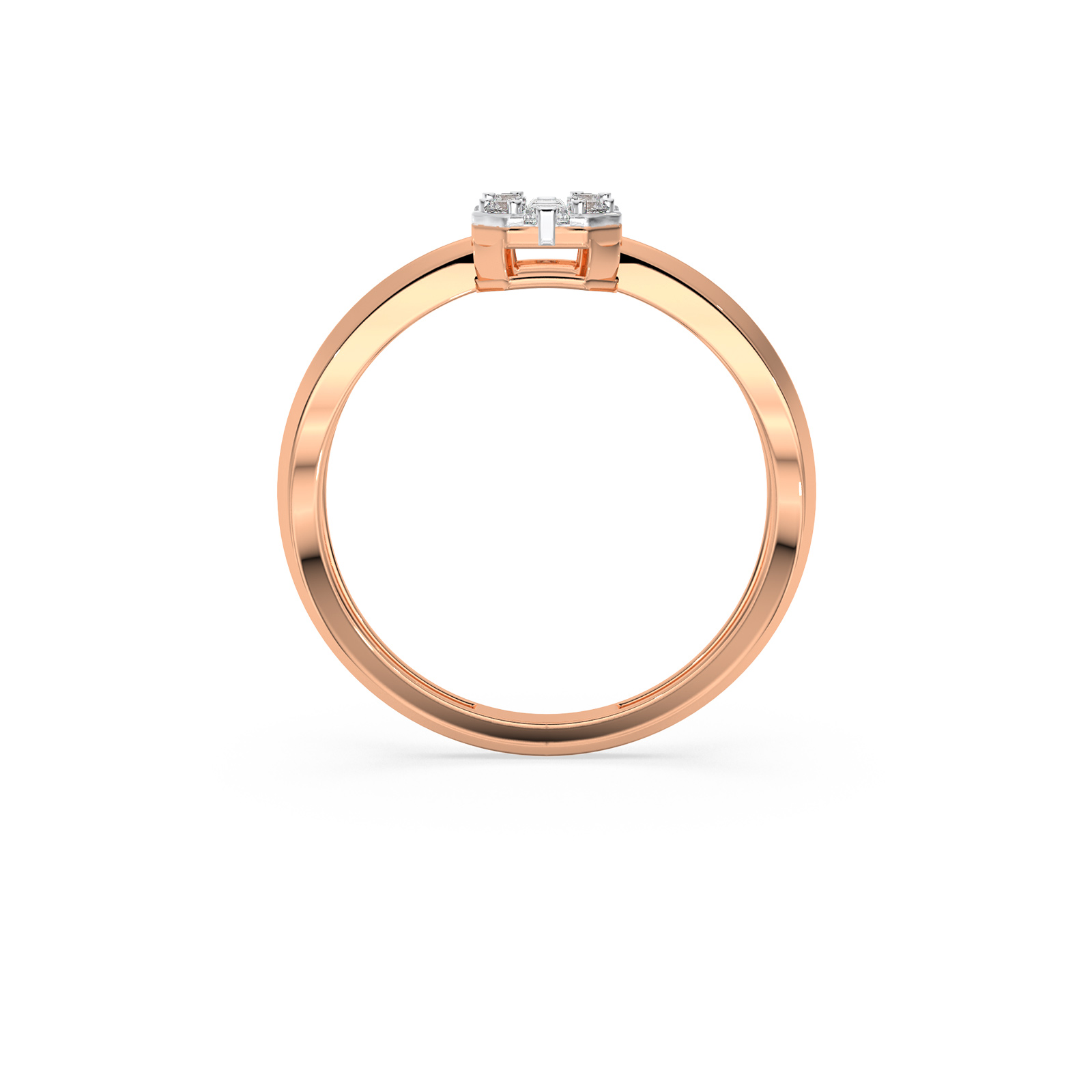 DIAMOND LADIES RING 18CT