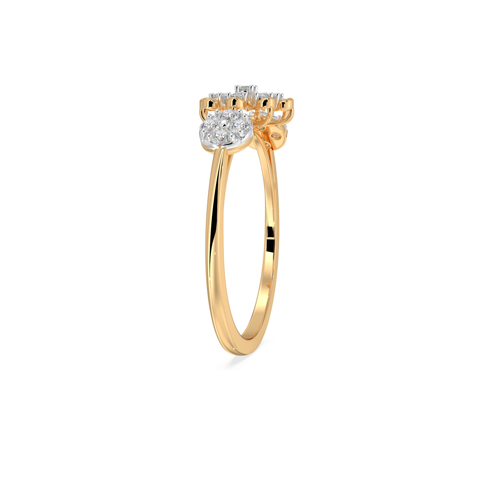 DIAMOND LADIES RING 18CT