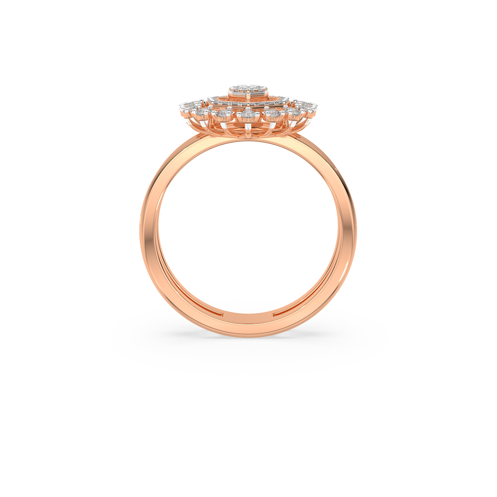 DIAMOND LADIES RING 18CT