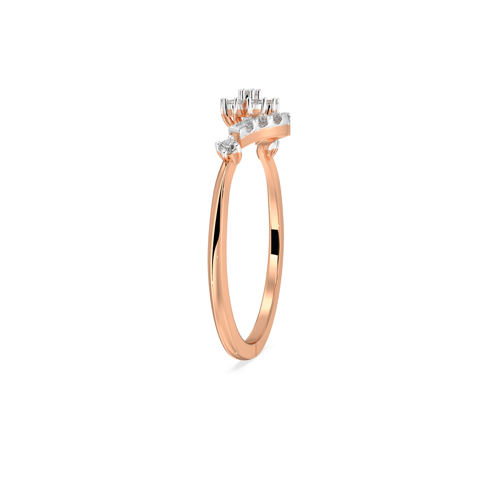 DIAMOND LADIES RING 18CT