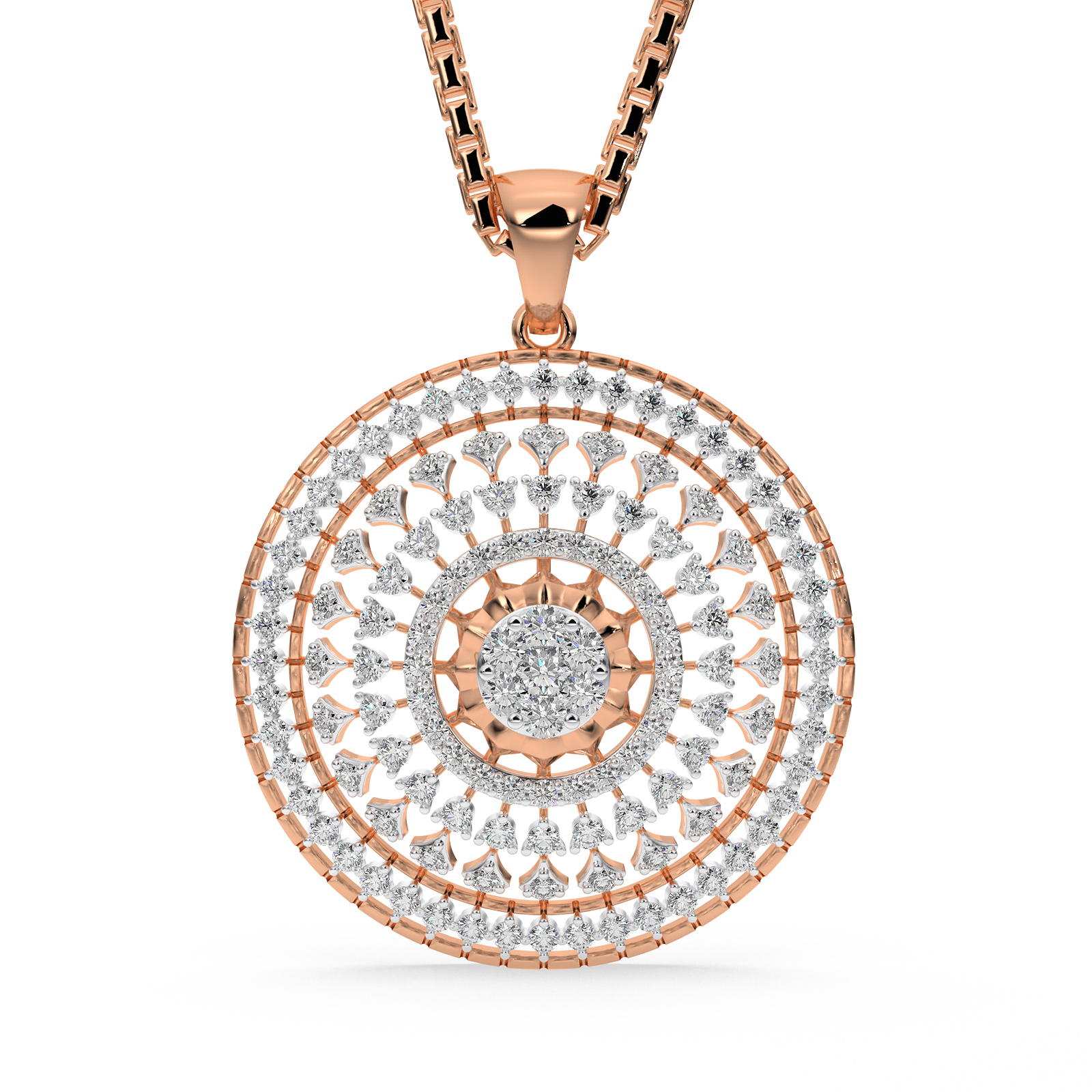 DIAMOND PENDANT 18CT