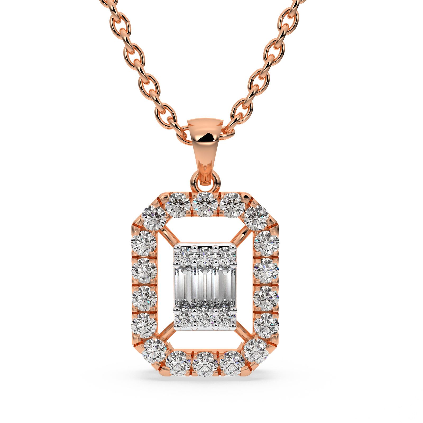 DIAMOND PENDANT 18CT