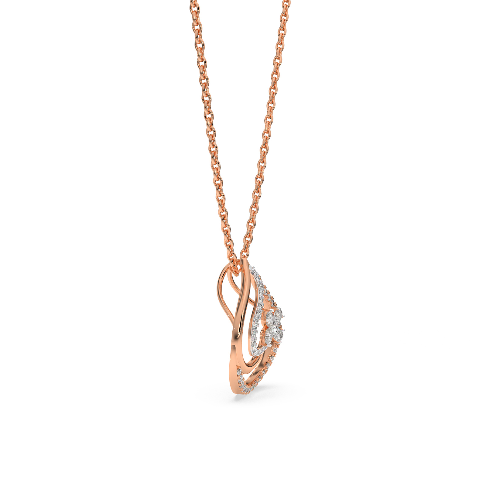 DIAMOND PENDANT 18CT