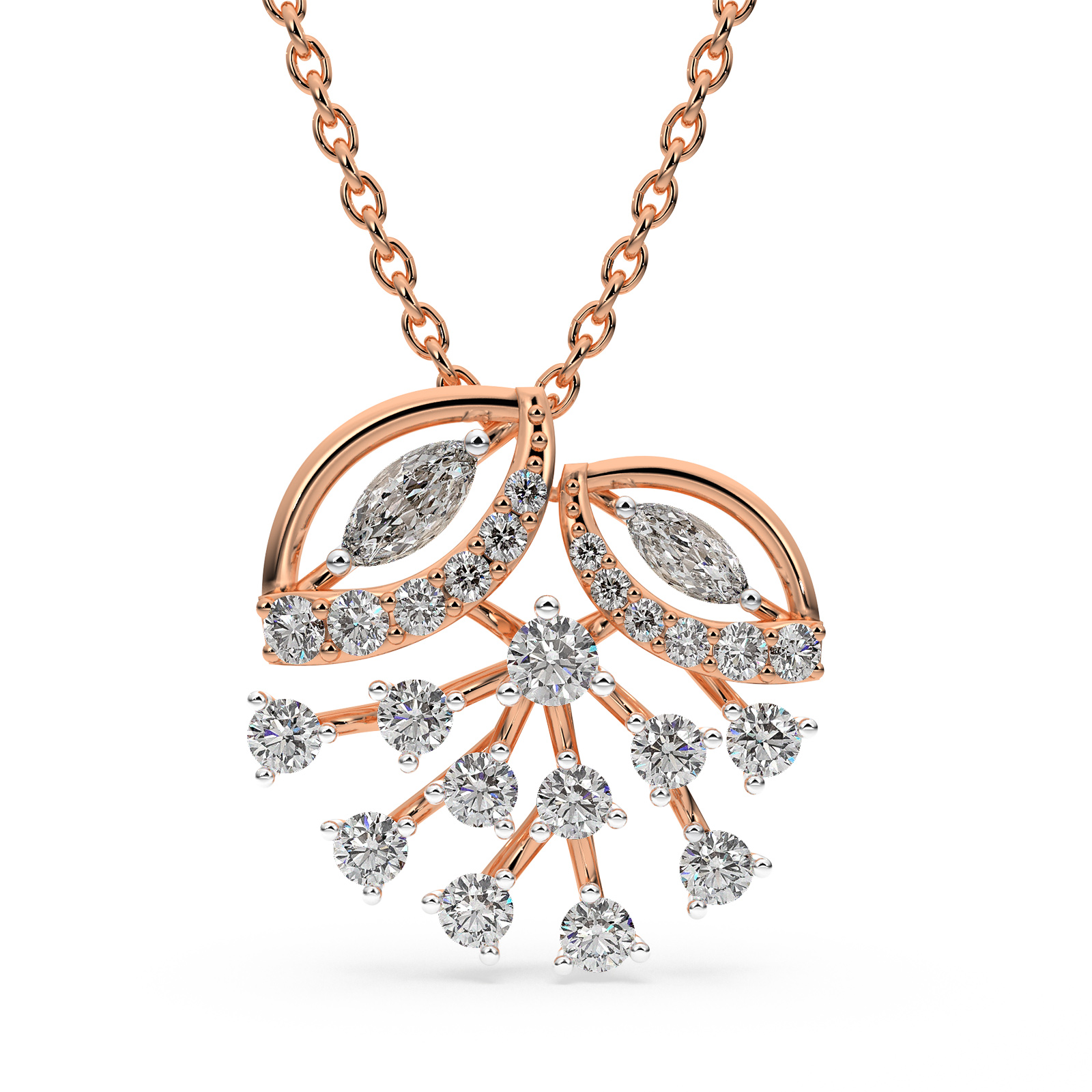 DIAMOND PENDANT 18CT